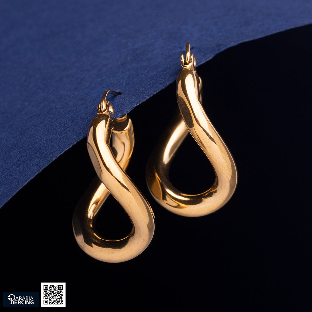 Pair Golden Earrings