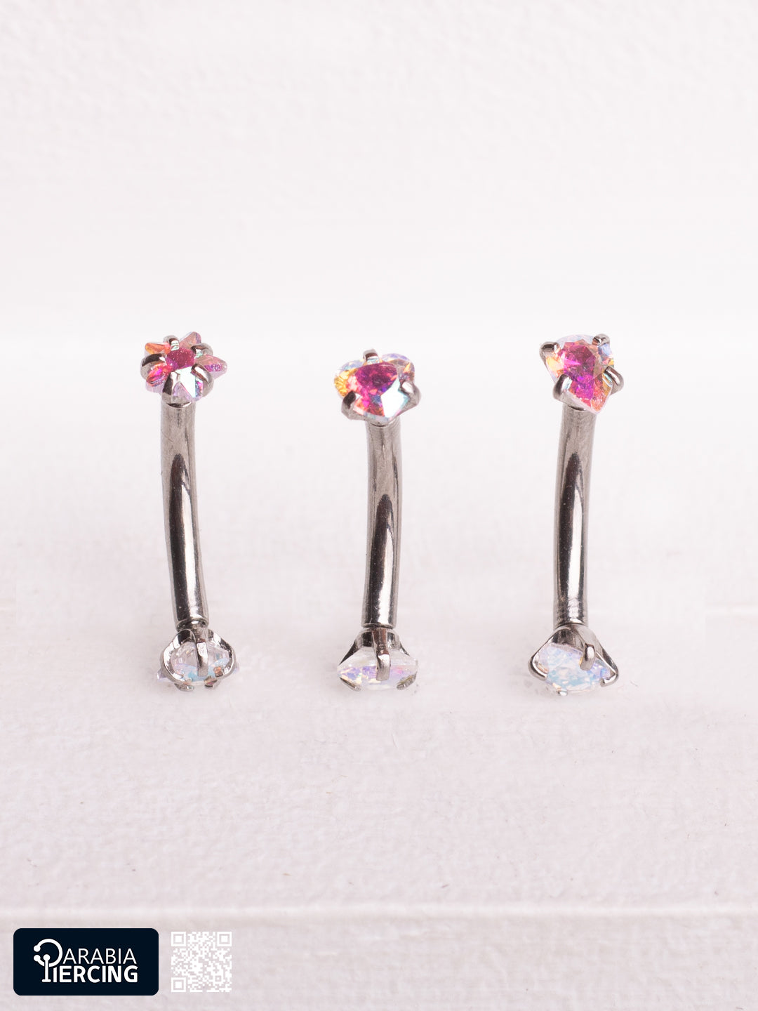 Multicolor Zircon Banana Shape