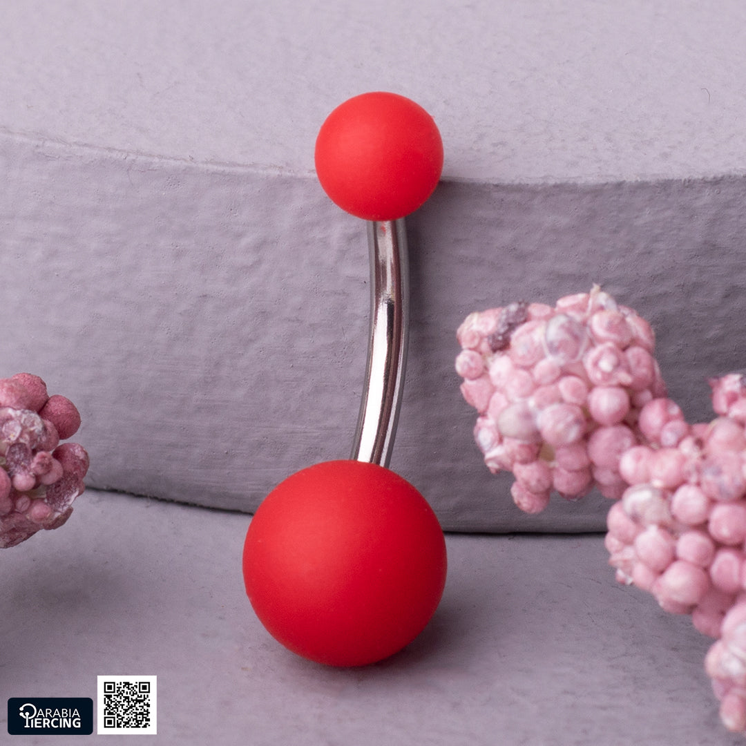 Matte Colorful Belly Ring
