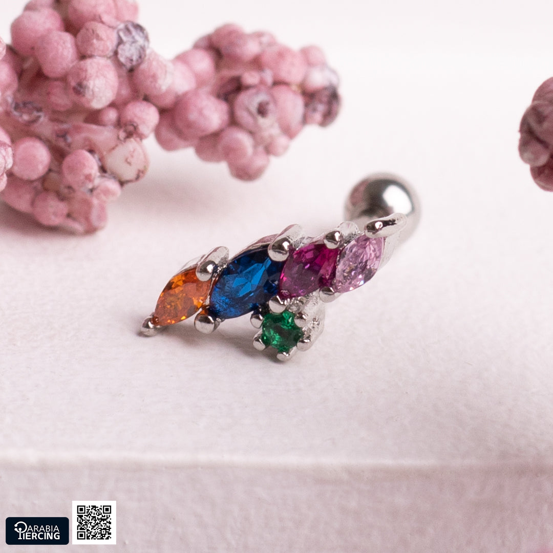 Colorful Bloom Ballback