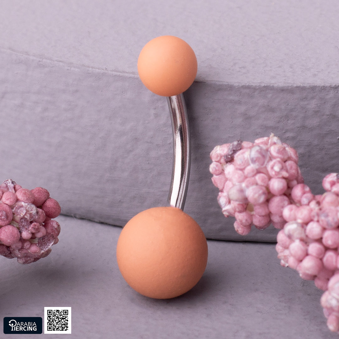 Matte Colorful Belly Ring