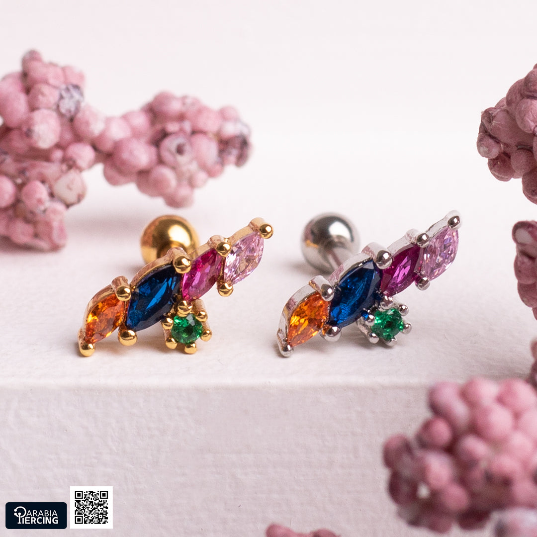 Colorful Bloom Ballback