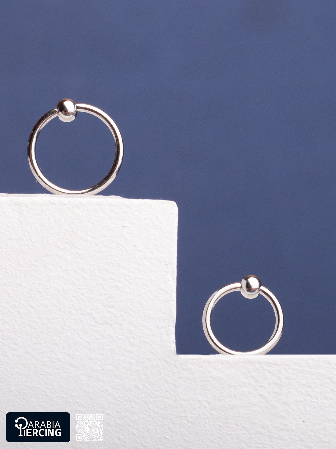 Silver Basic Ball Hoop