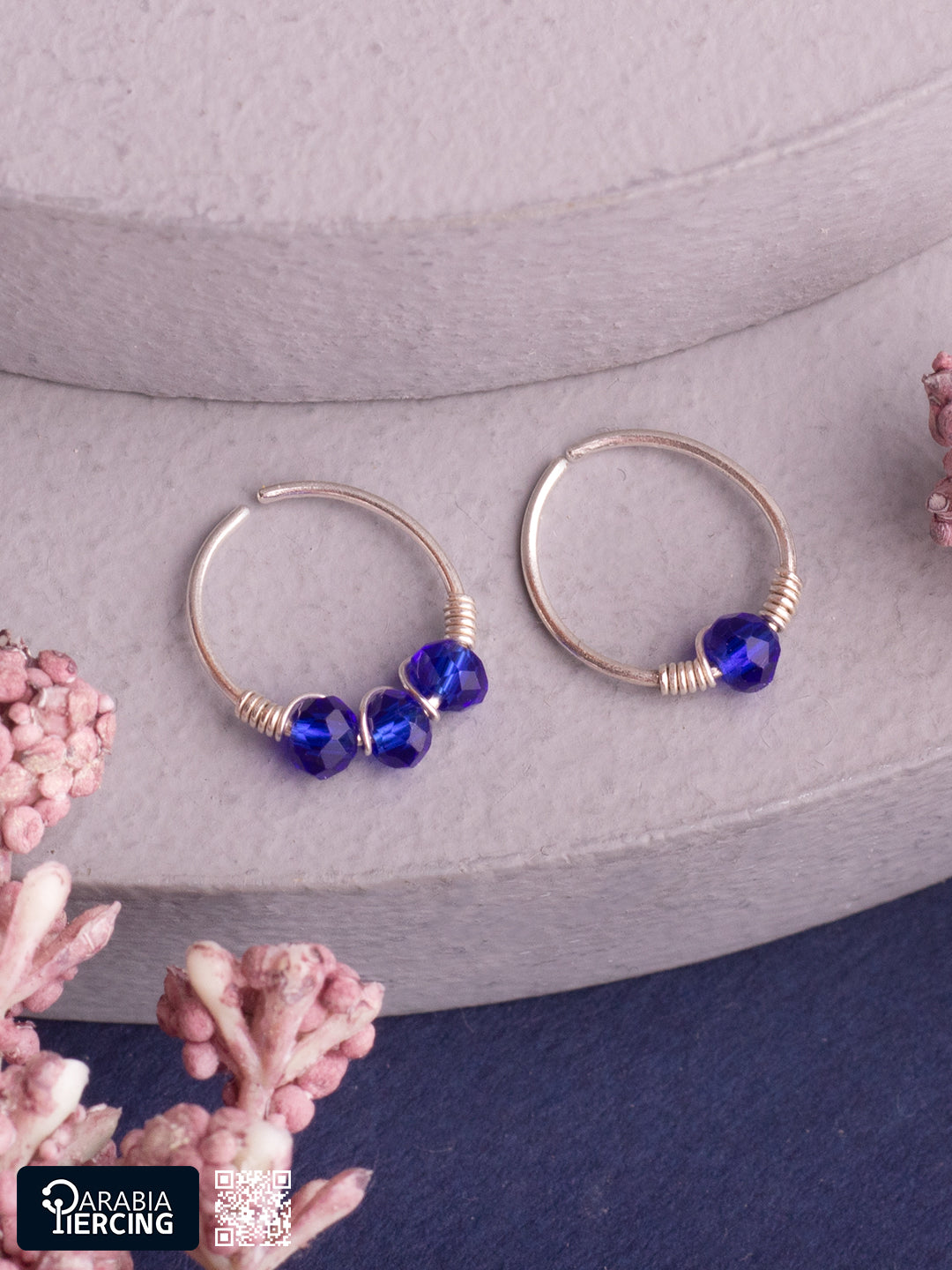 Shiny Colorful Nose Hoop
