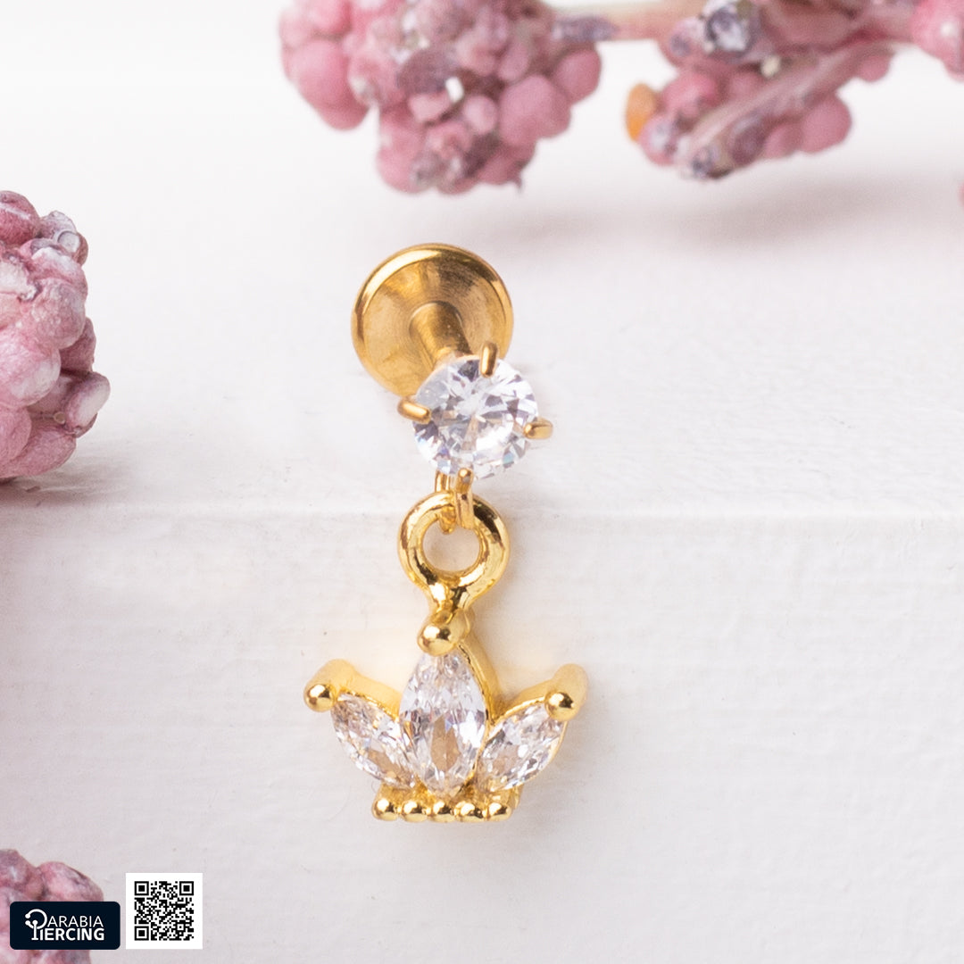 Dangling Crown Flatback