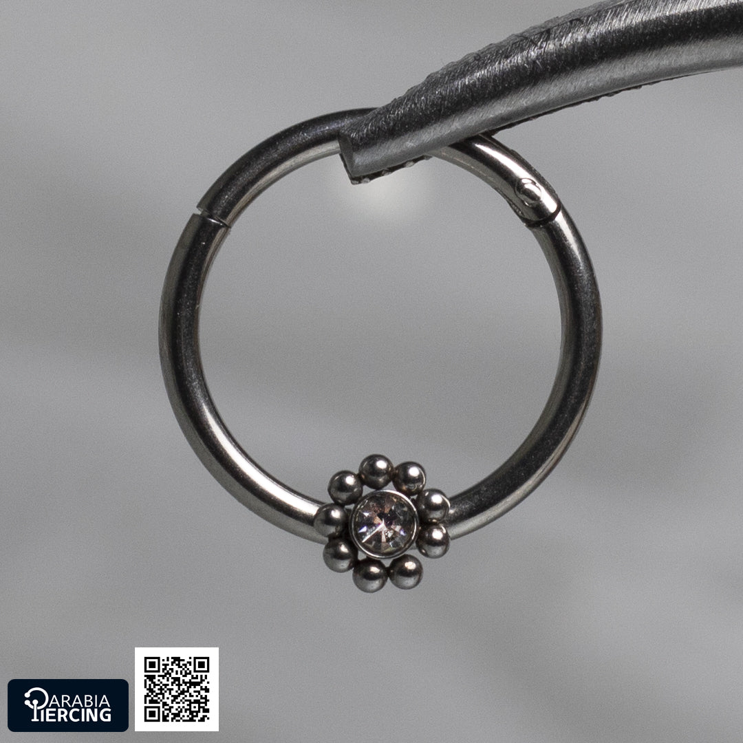 Flower Boho Daith Clicker