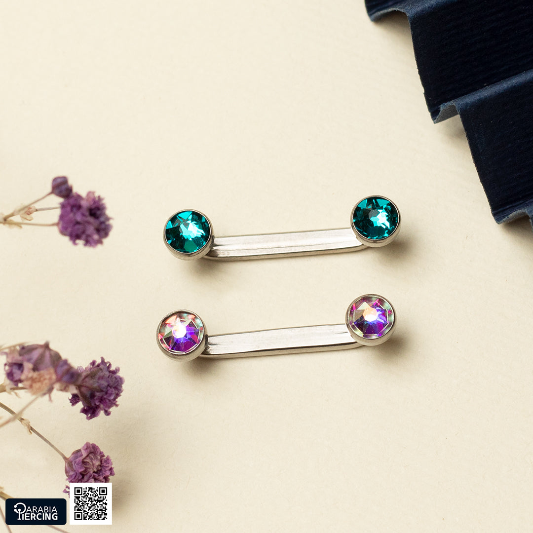 Colorful Crystal Stud Surface