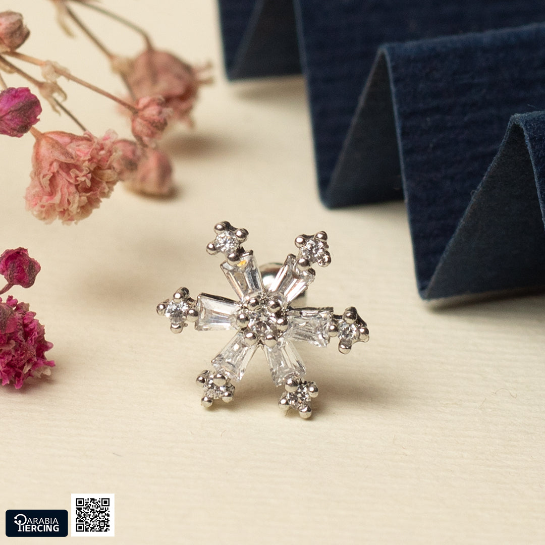 Snowflake & Flower Ballback
