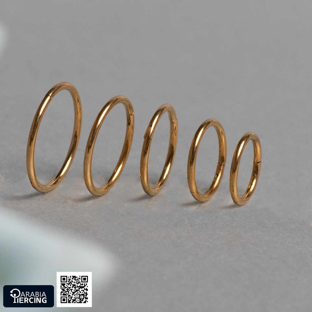 Thin Plain Hoop Clicker