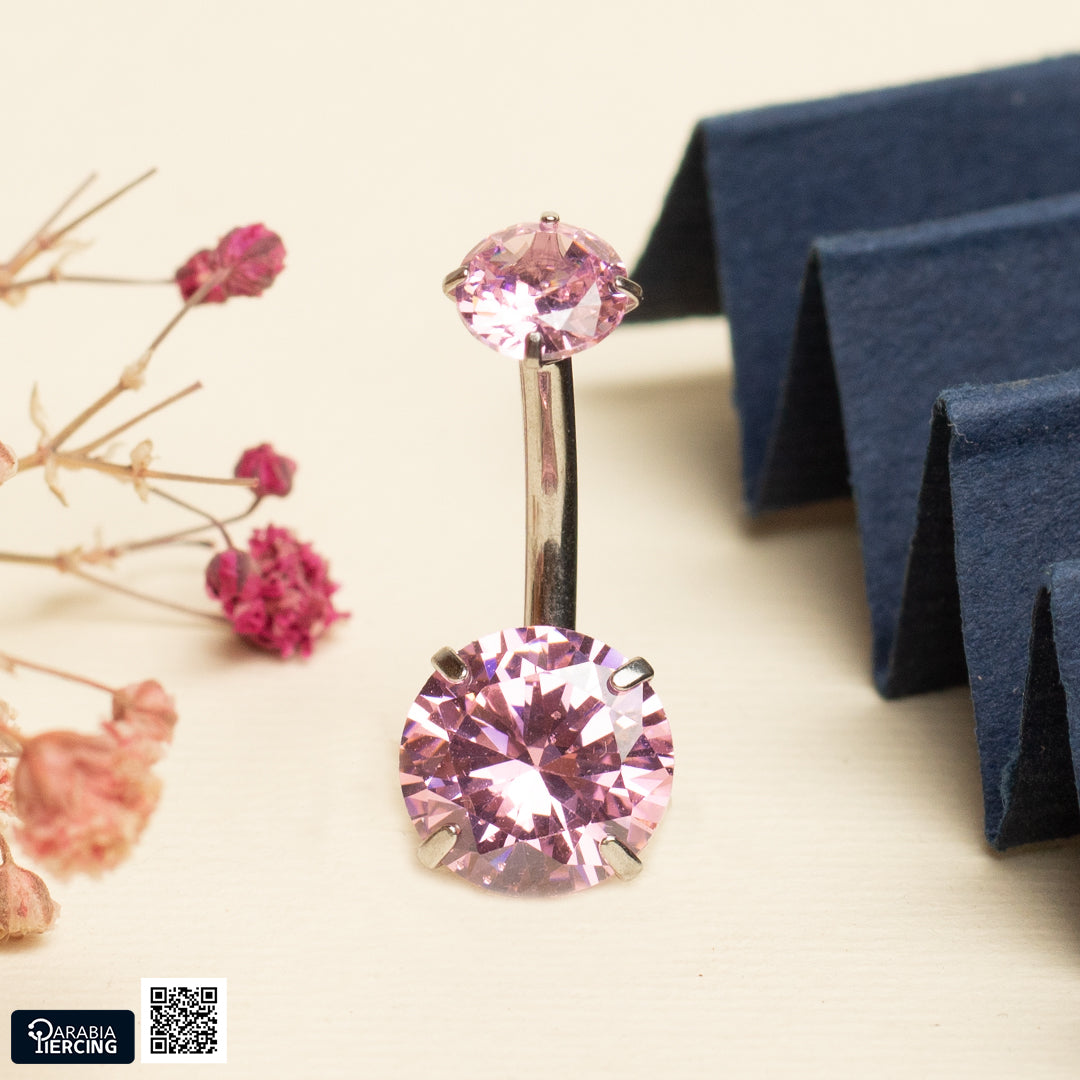 Crystal Bellybutton Ring