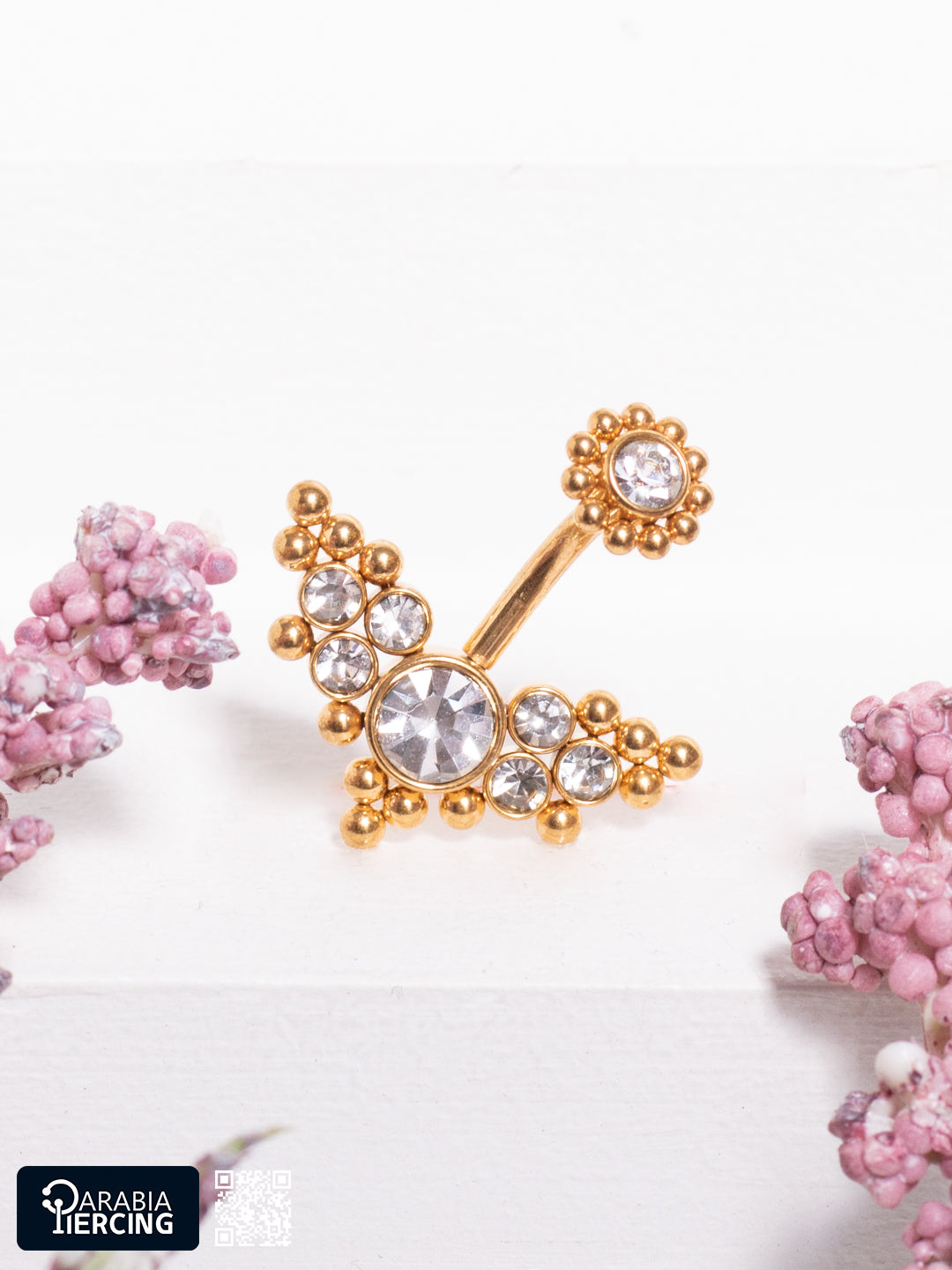 Unique Gold Belly Ring
