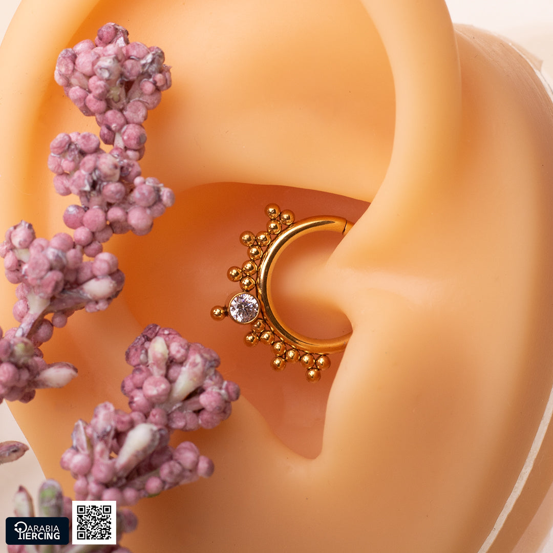 Crown Boho Daith Clicker