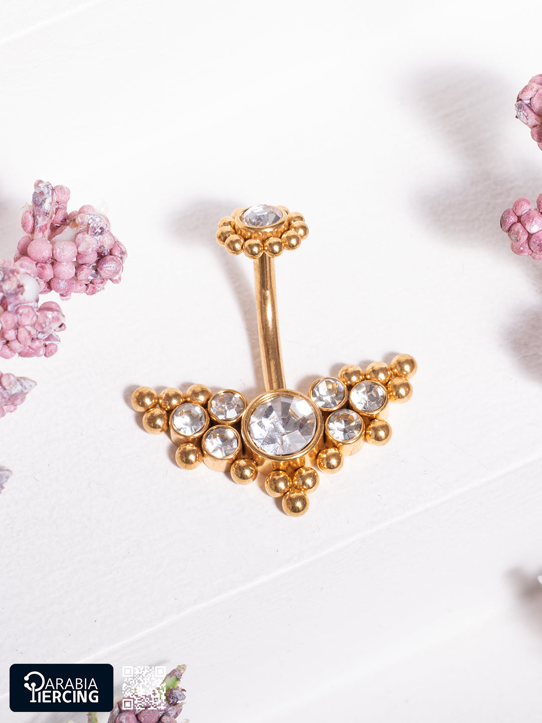 Unique Gold Belly Ring