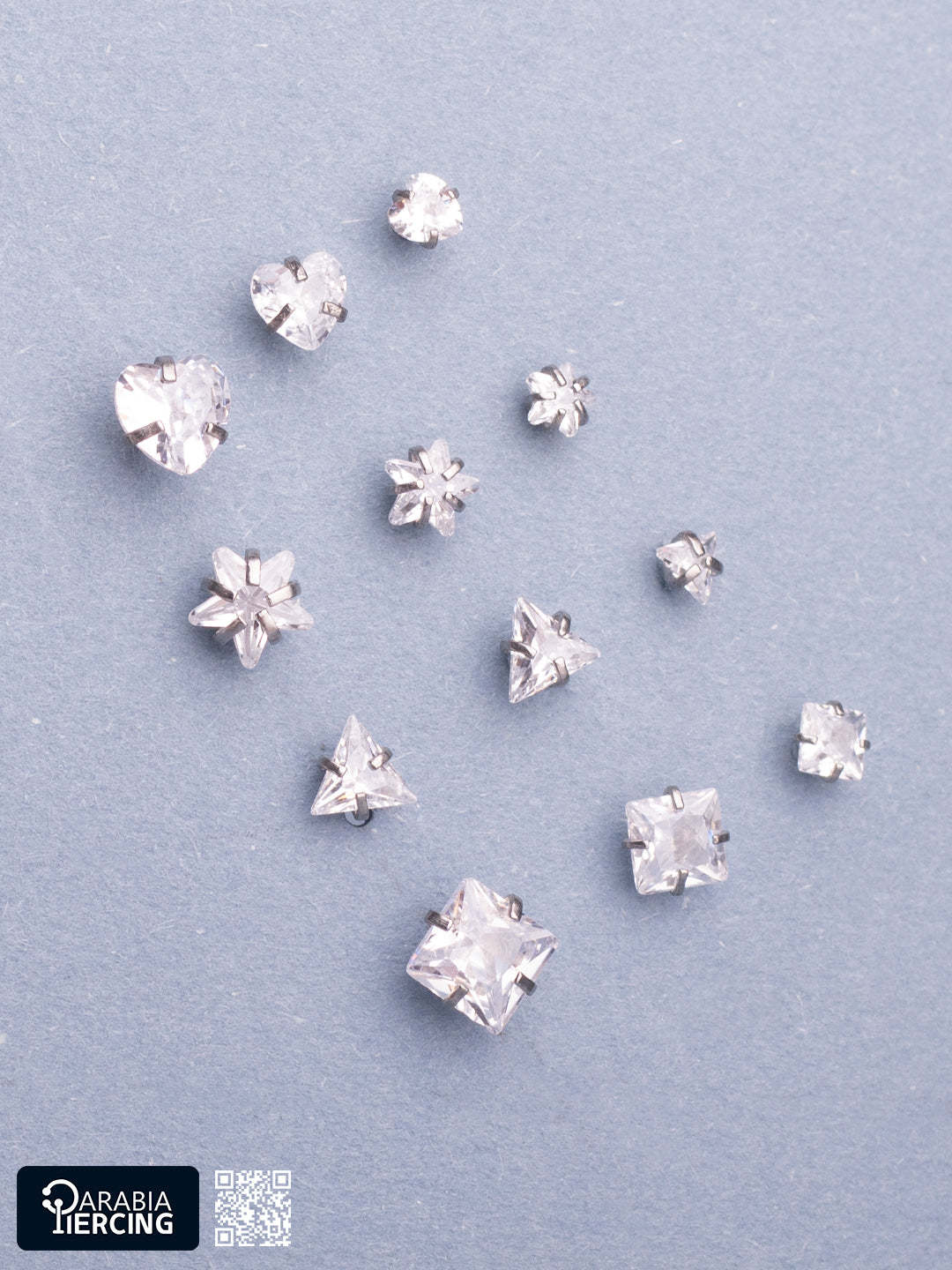 Silver Shapes Set
