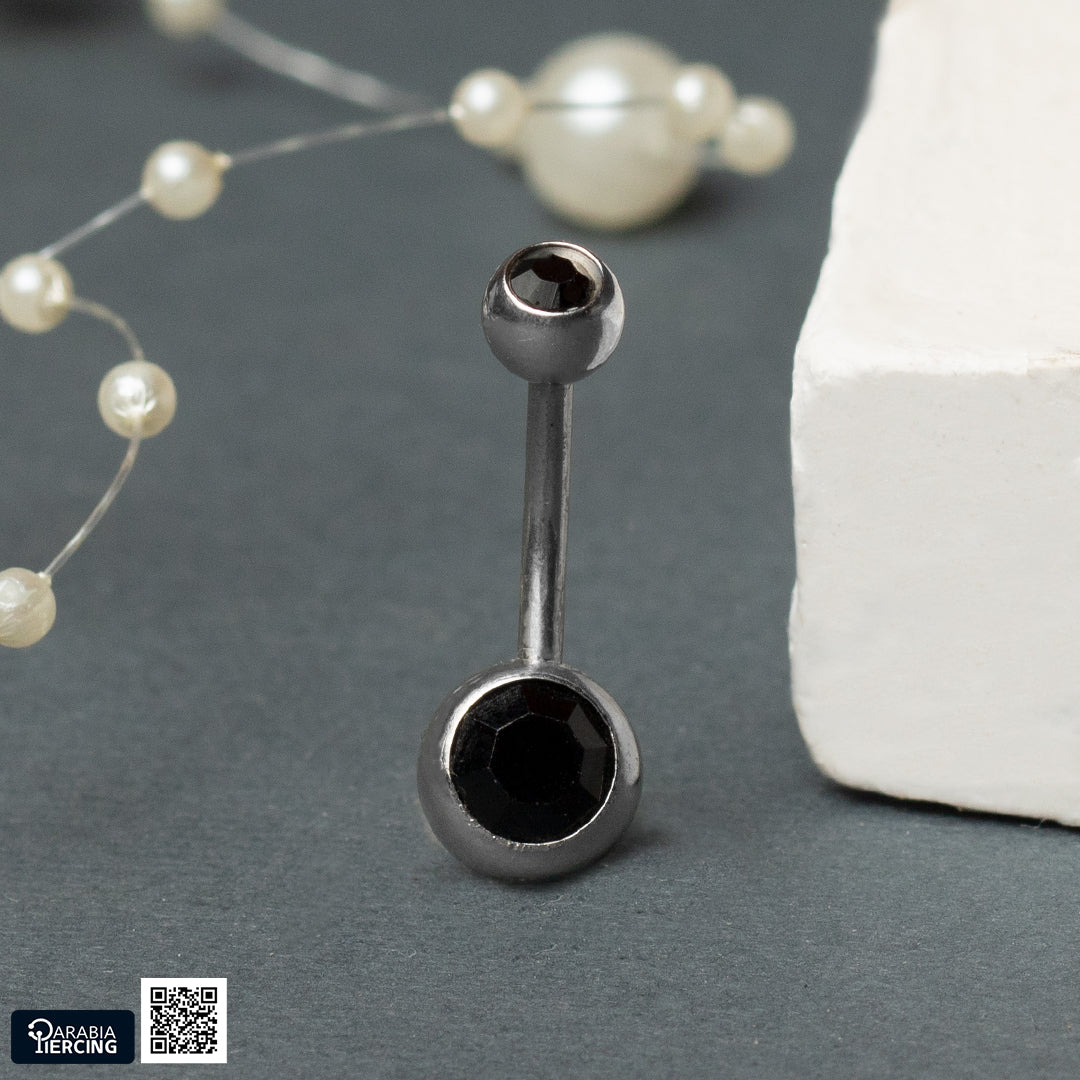 Basic Crystal Belly Ring