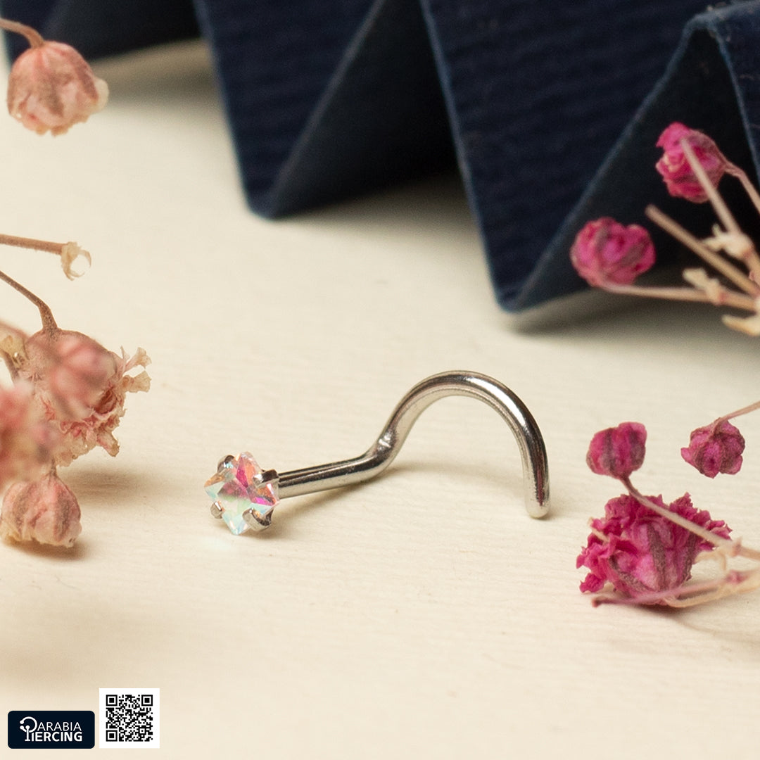 Multicolor Small Studs U shape
