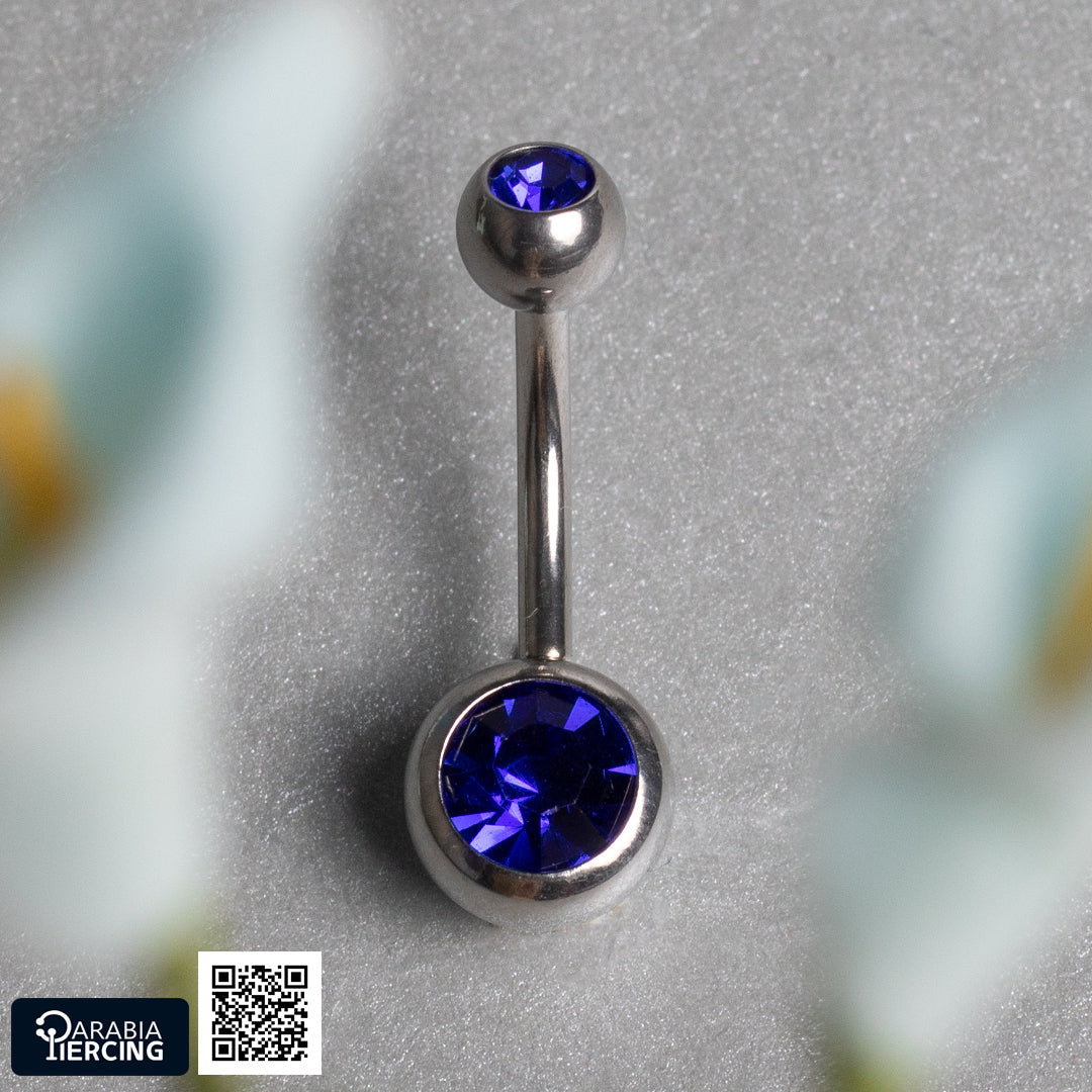 Basic Crystal Belly Ring