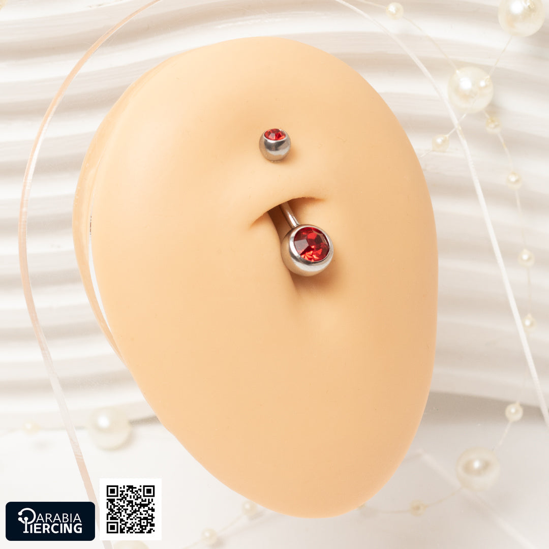 Basic Crystal Belly Ring