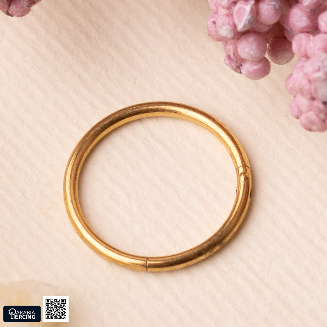 Thin Plain Hoop Clicker