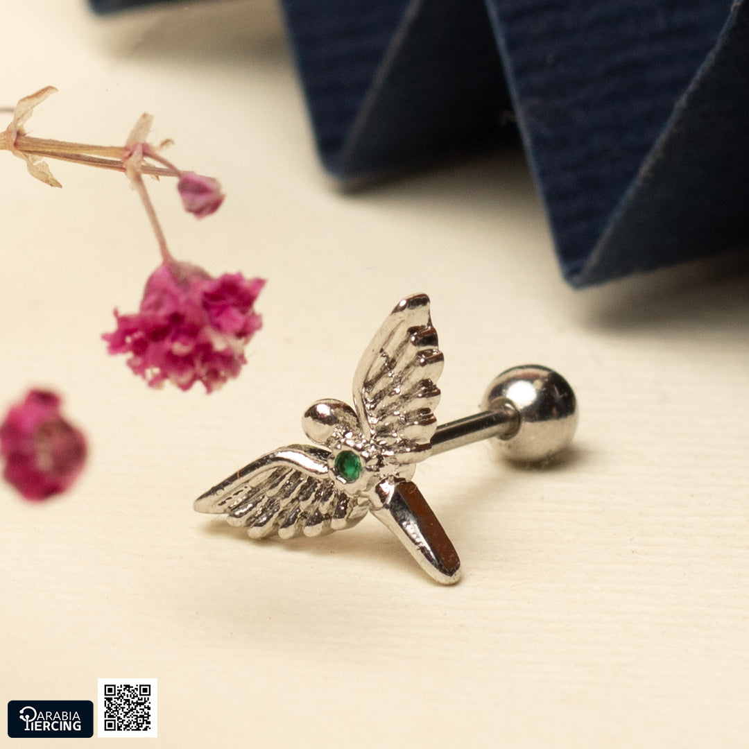 Eagles Earring Ballback