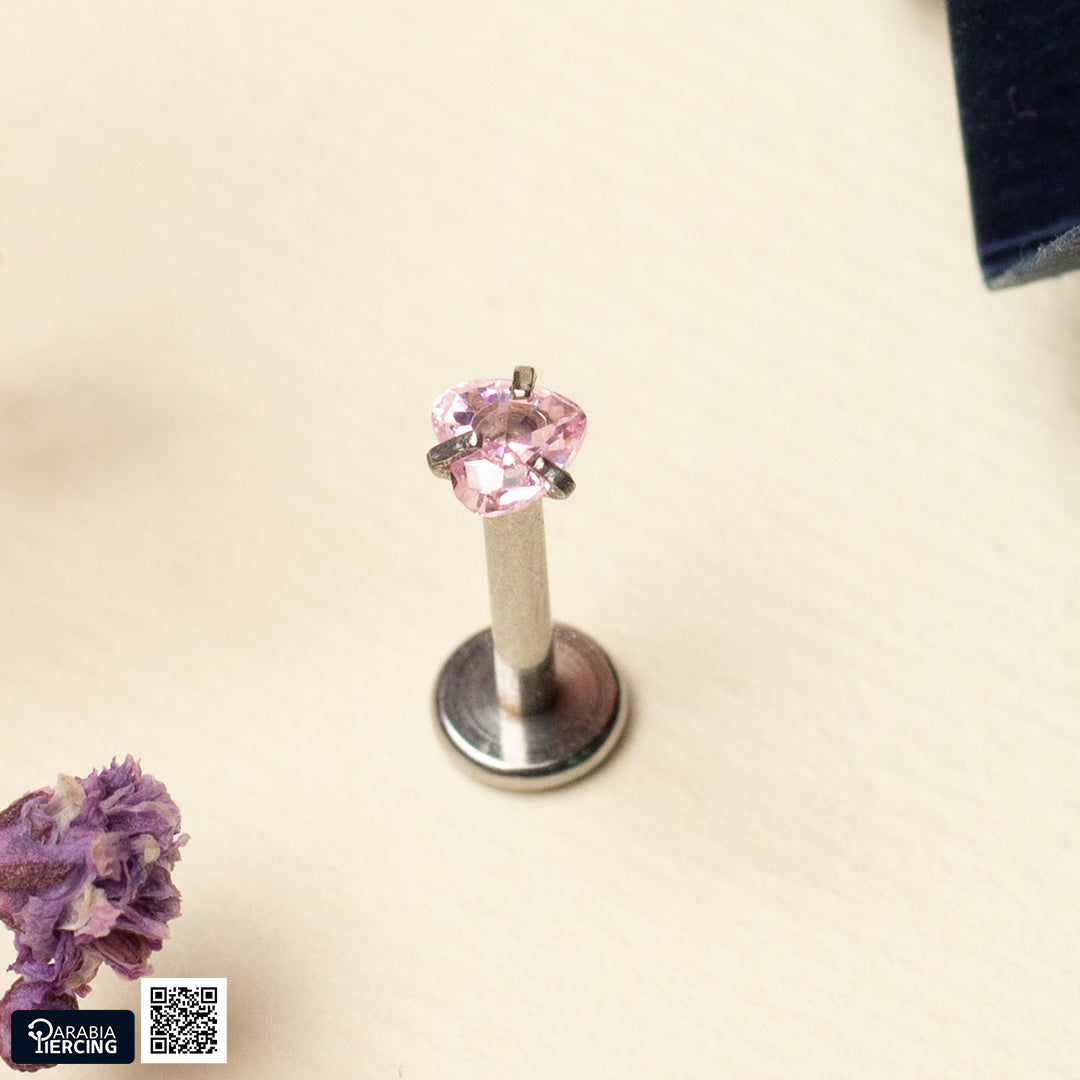 Pink Zircon Flatback
