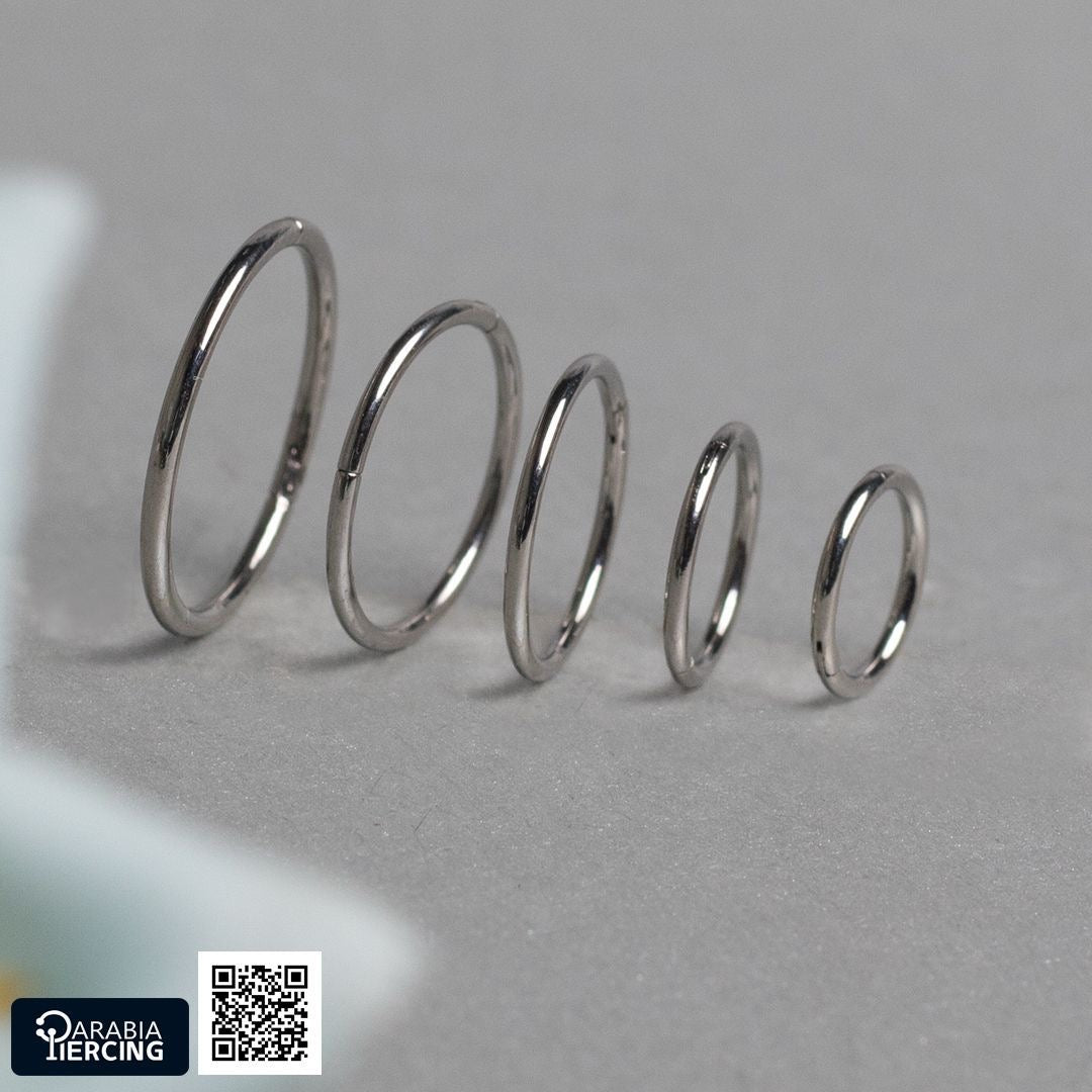 Thin Plain Hoop Clicker