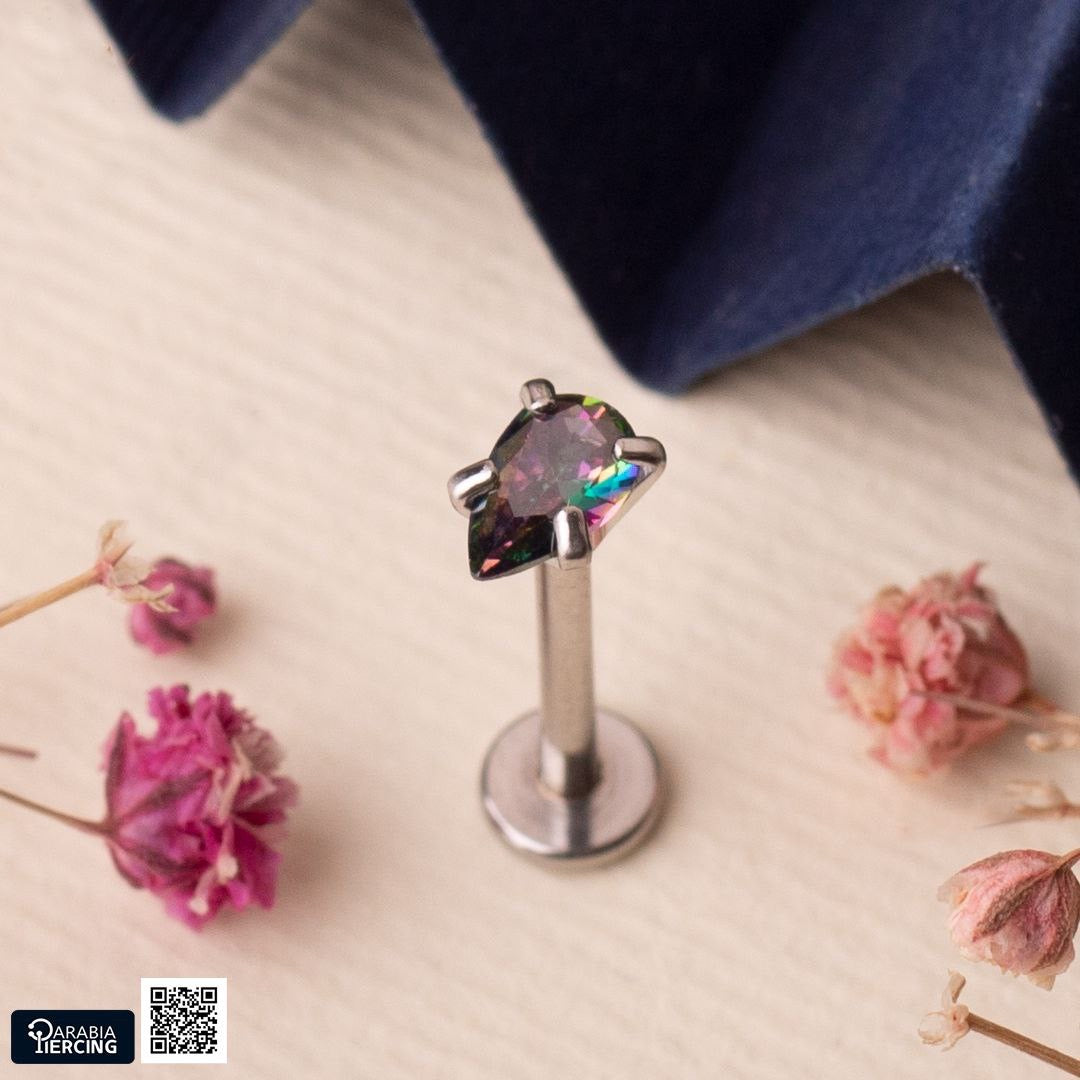 Classic Grand Mystic Zircon Flatback