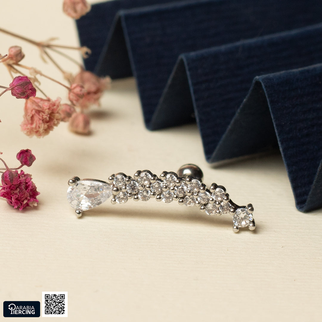 Elegant Ballback Earring