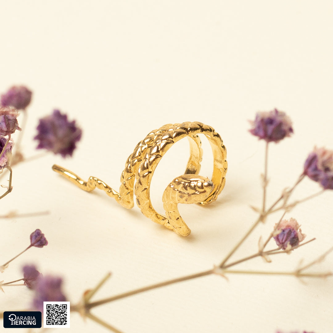 Snake Fake Earring