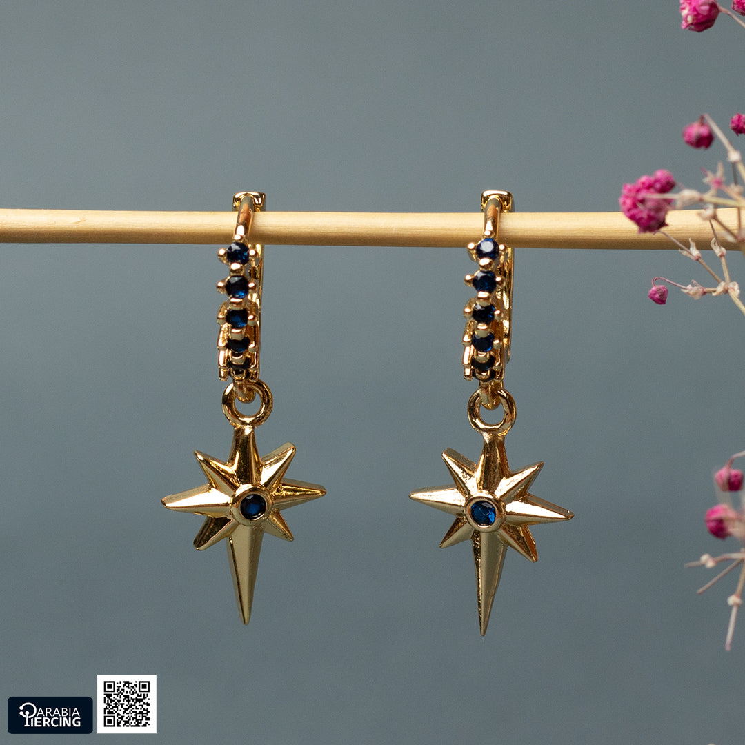 Starlight dangling earrings