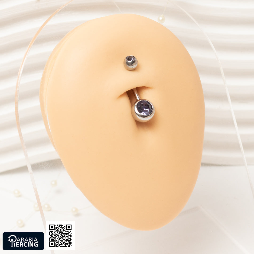 Basic Crystal Belly Ring