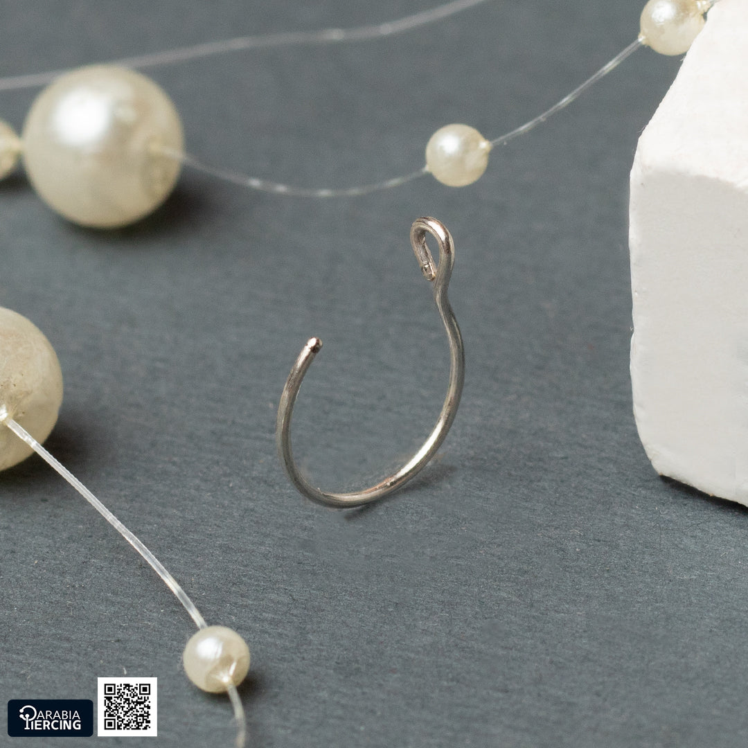Plain Hoop Silver