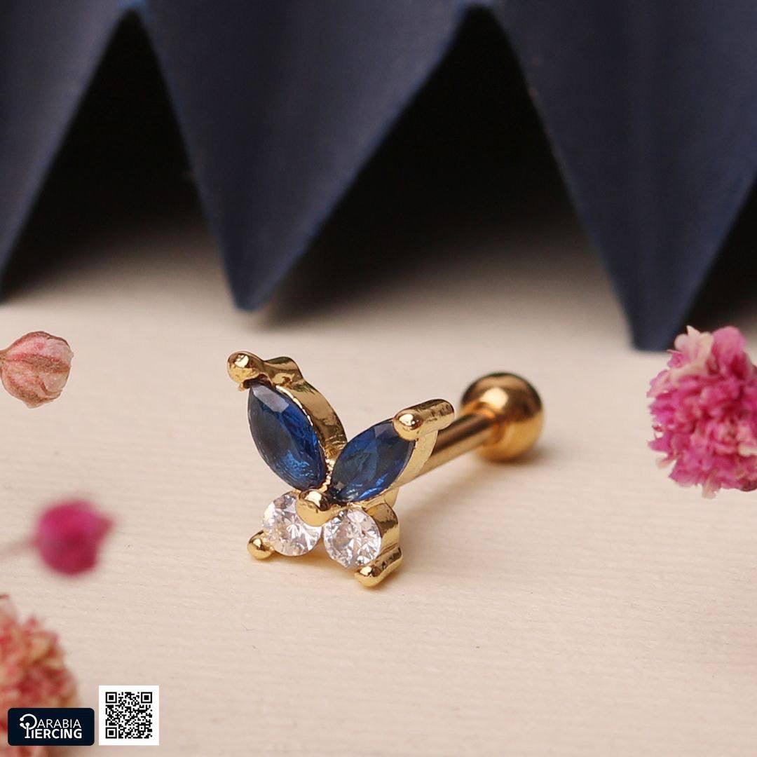 Royal Butterfly Navy Ballback