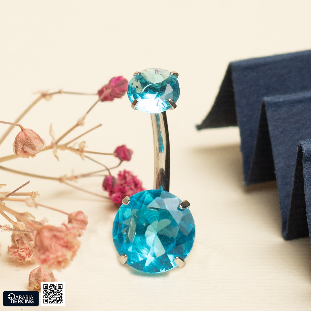 Crystal Bellybutton Ring
