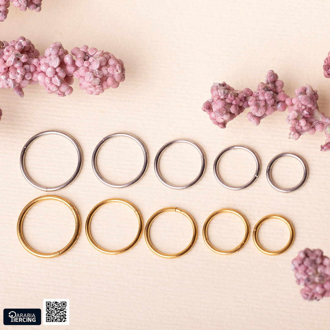 Thin Plain Hoop Clicker