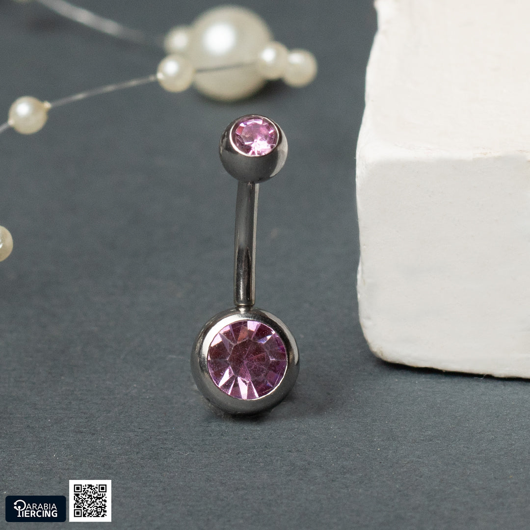 Basic Crystal Belly Ring