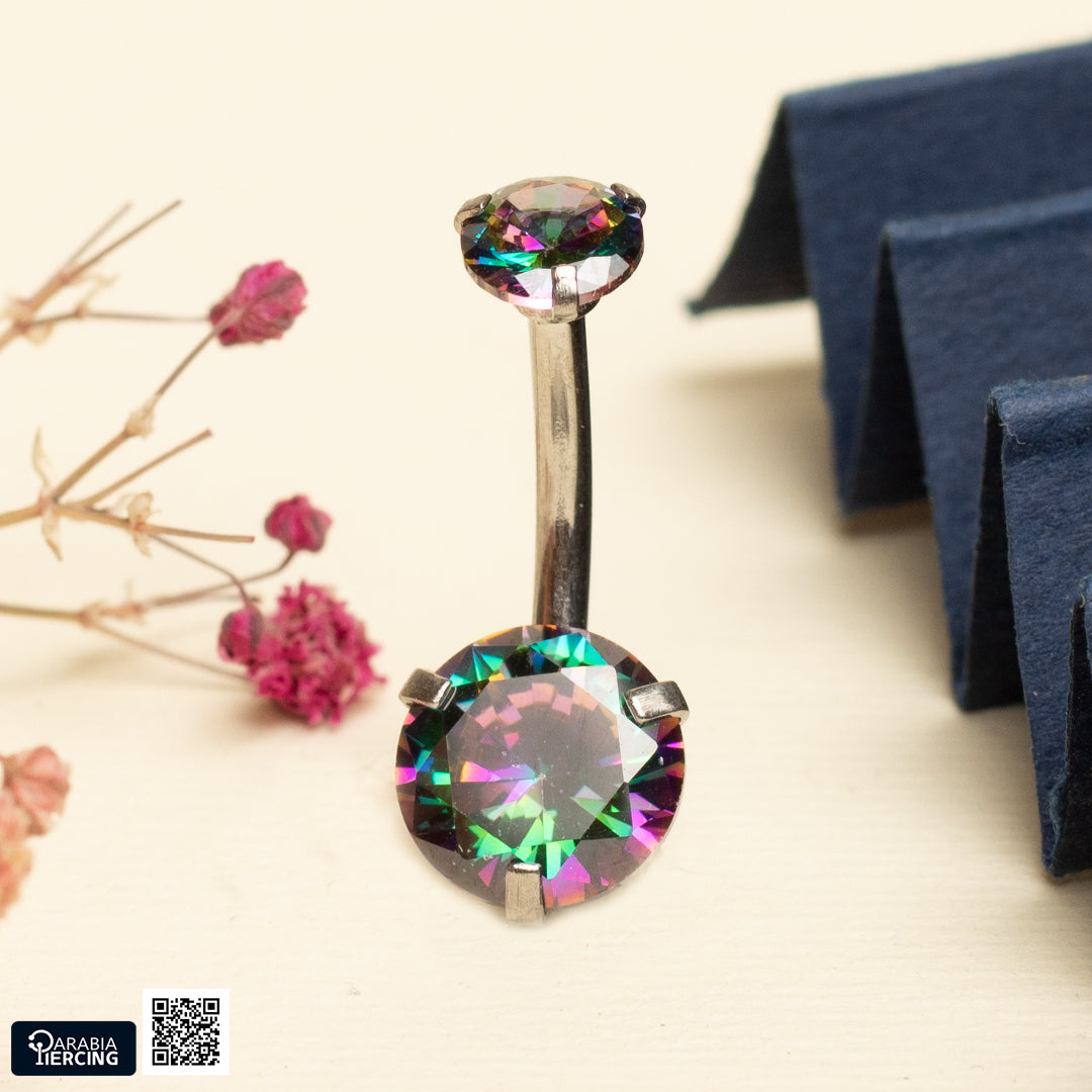 Crystal Bellybutton Ring