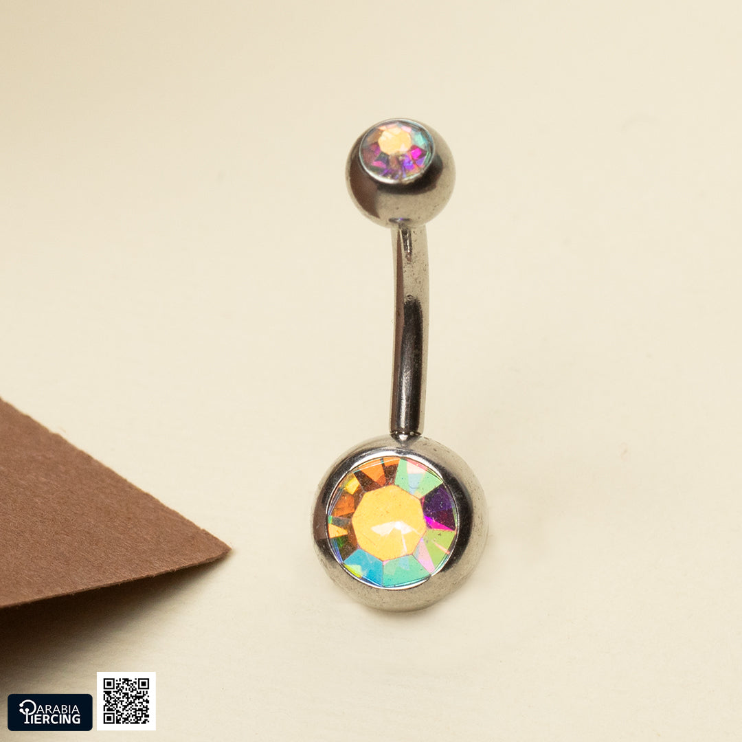 Basic Crystal Belly Ring