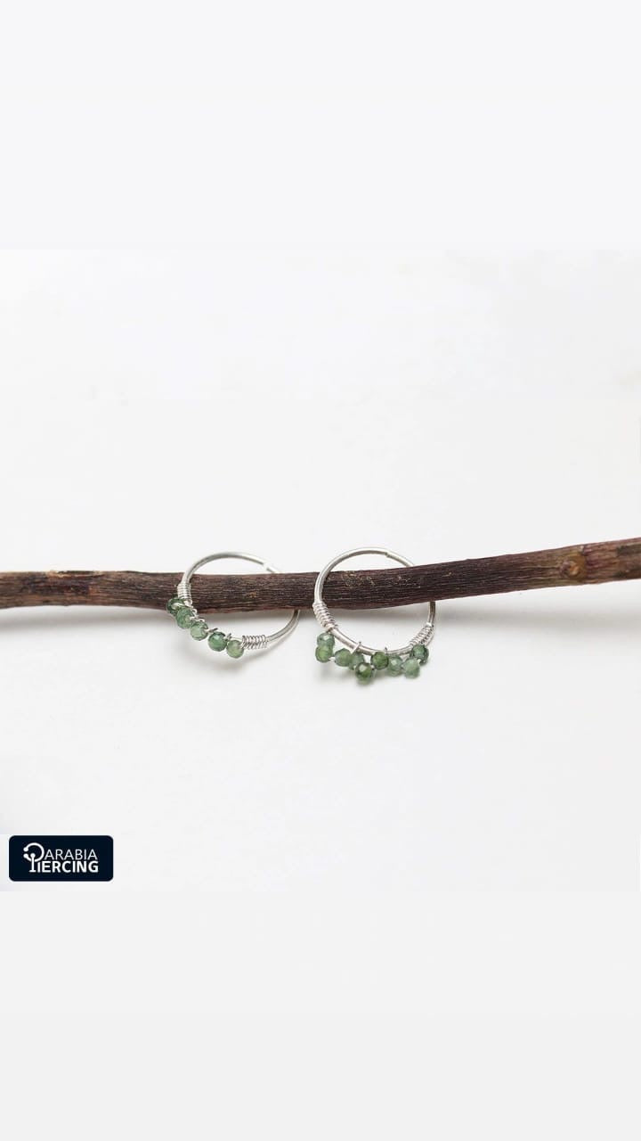 Green nose hoop