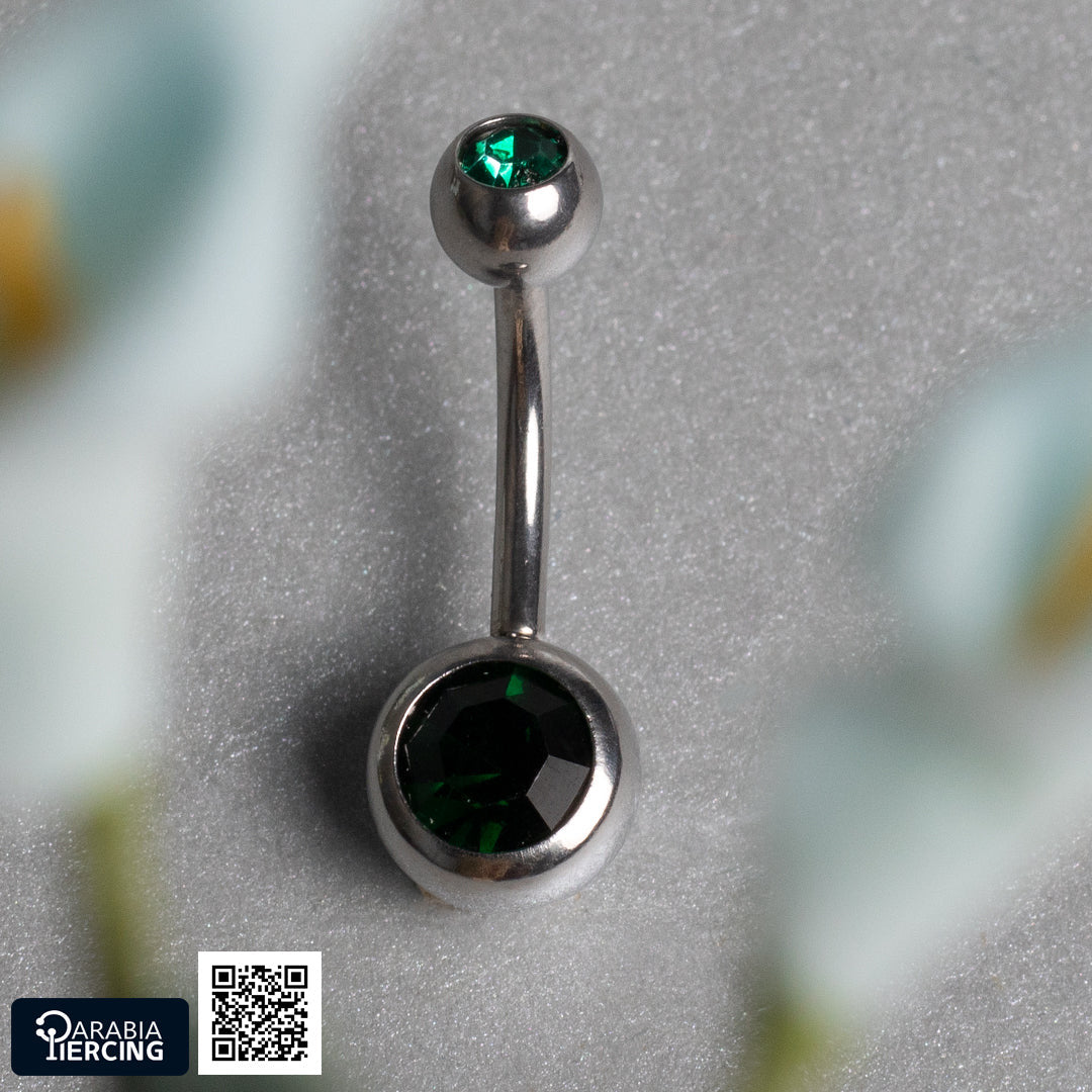 Basic Crystal Belly Ring
