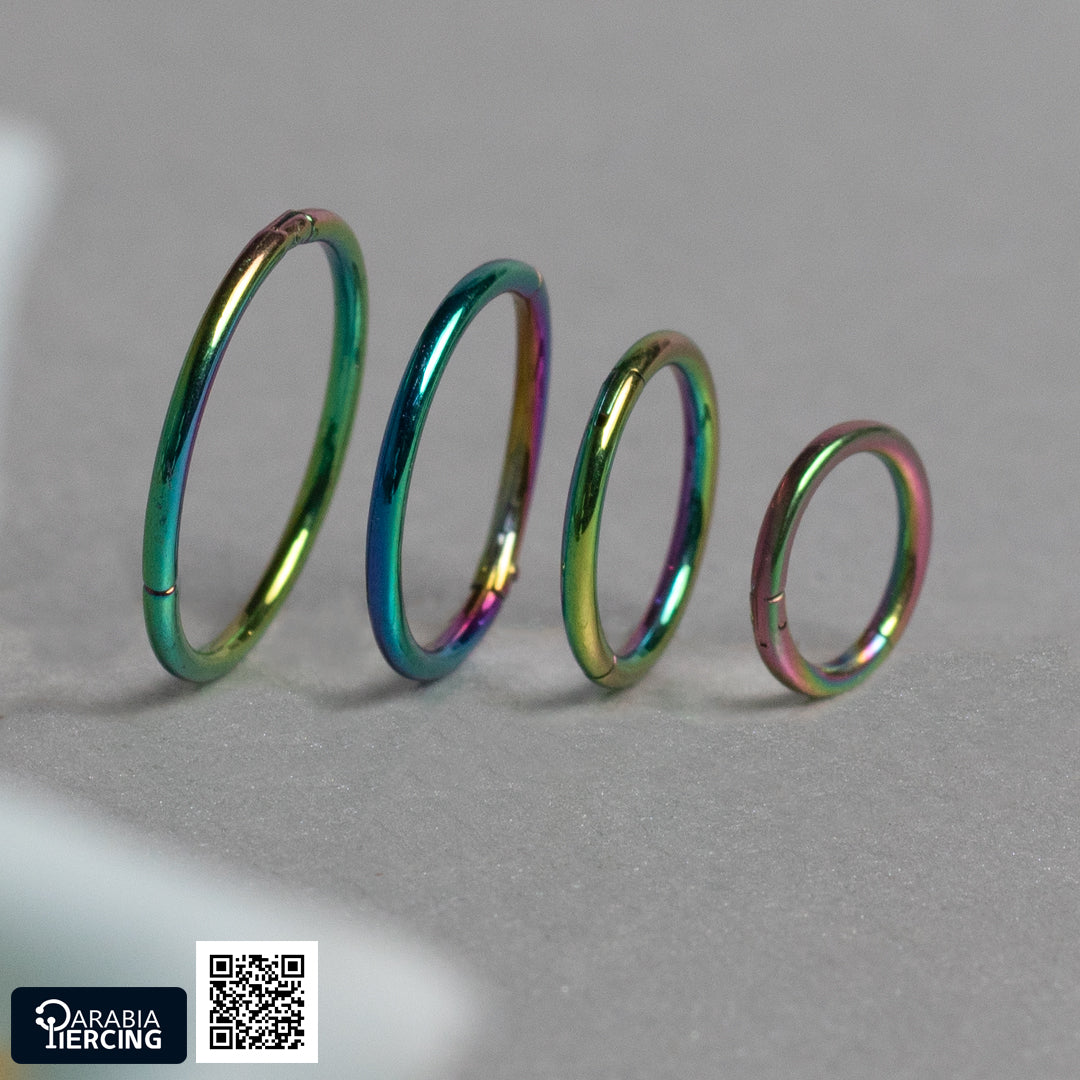 Plain Multicolor Hoop Clicker