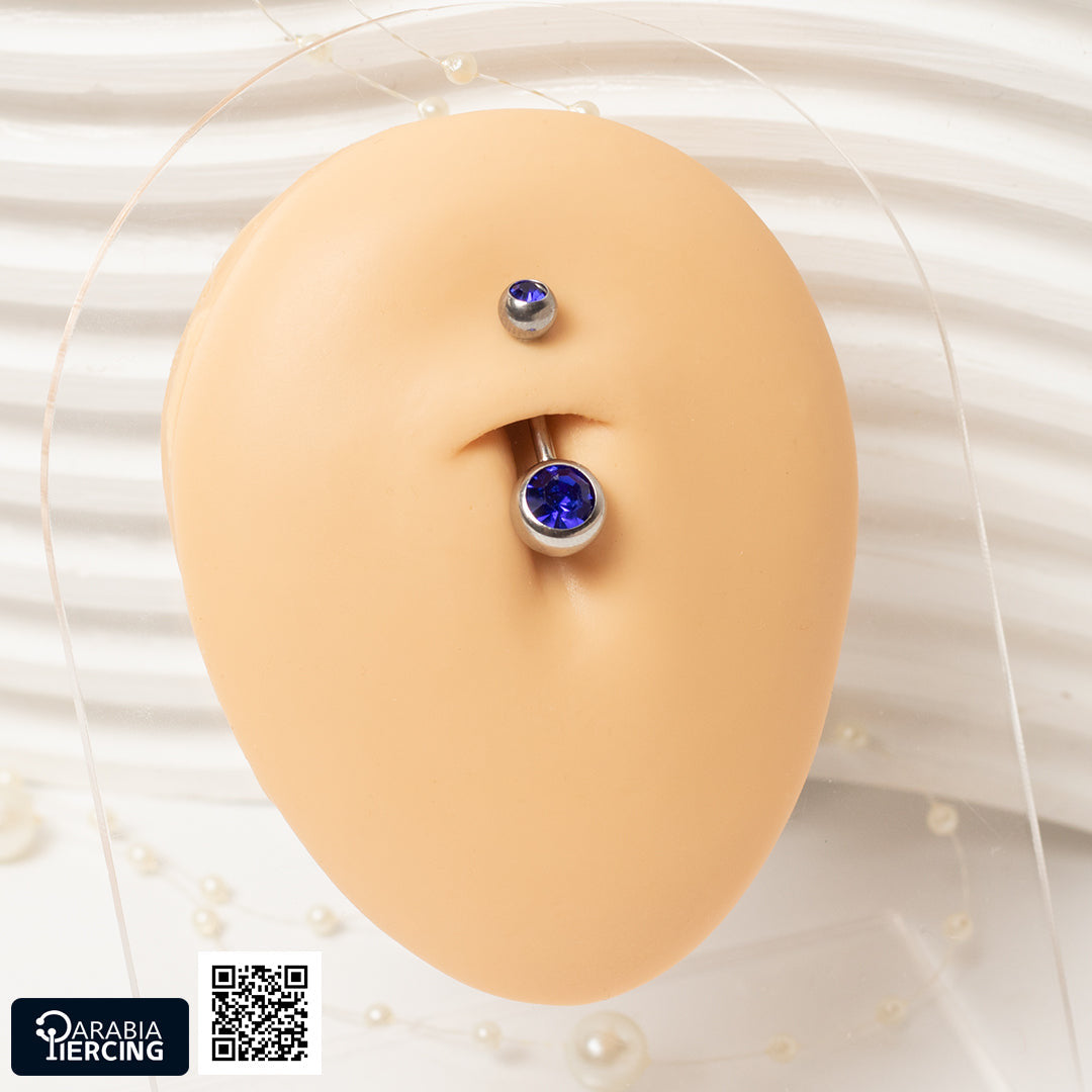 Basic Crystal Belly Ring