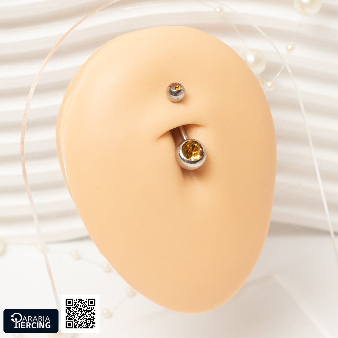 Basic Crystal Belly Ring