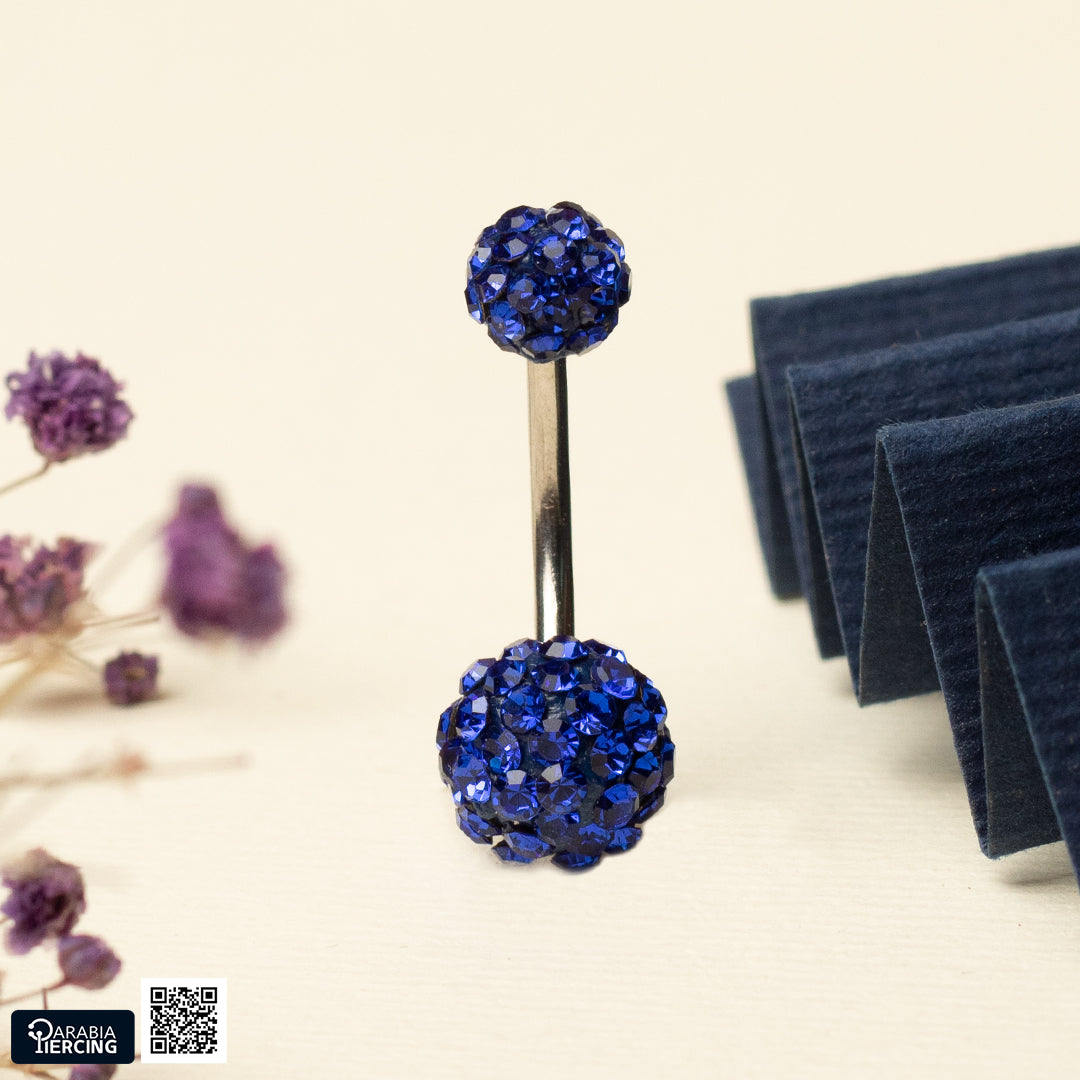 Discoball Bellybutton Ring