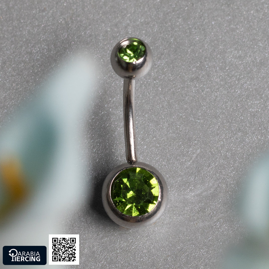 Basic Crystal Belly Ring