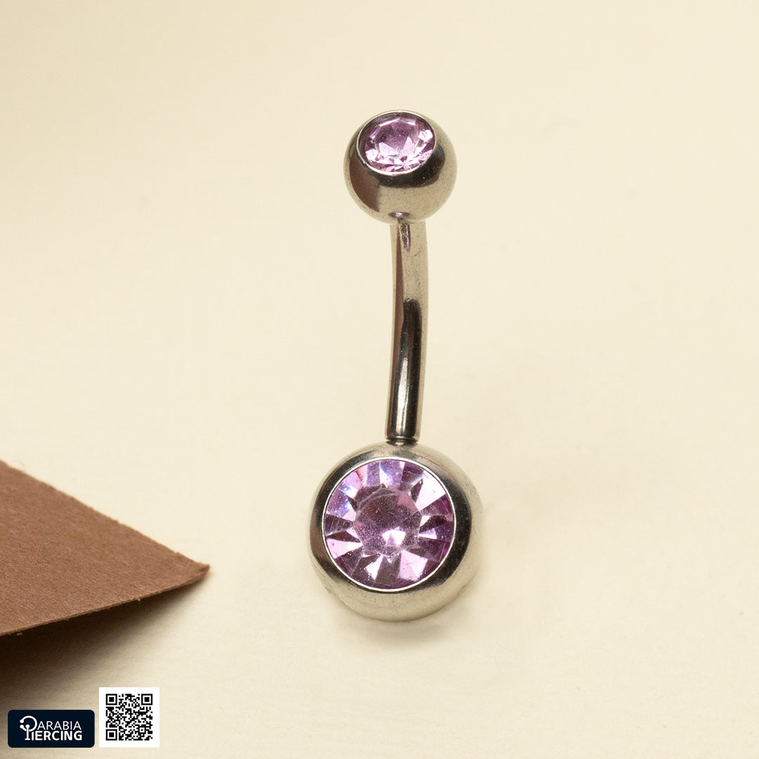 Basic Crystal Belly Ring