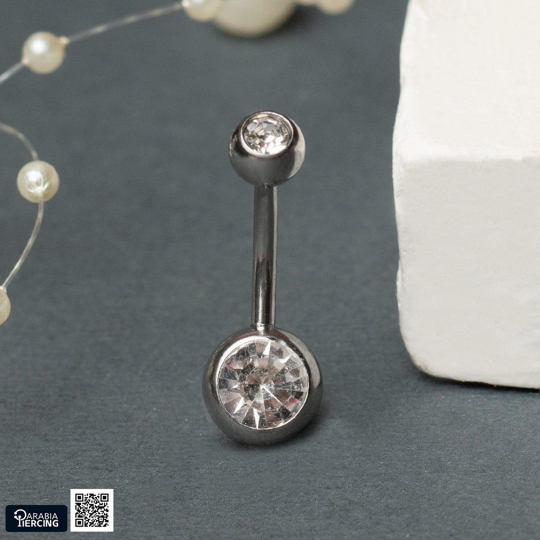 Basic Crystal Belly Ring