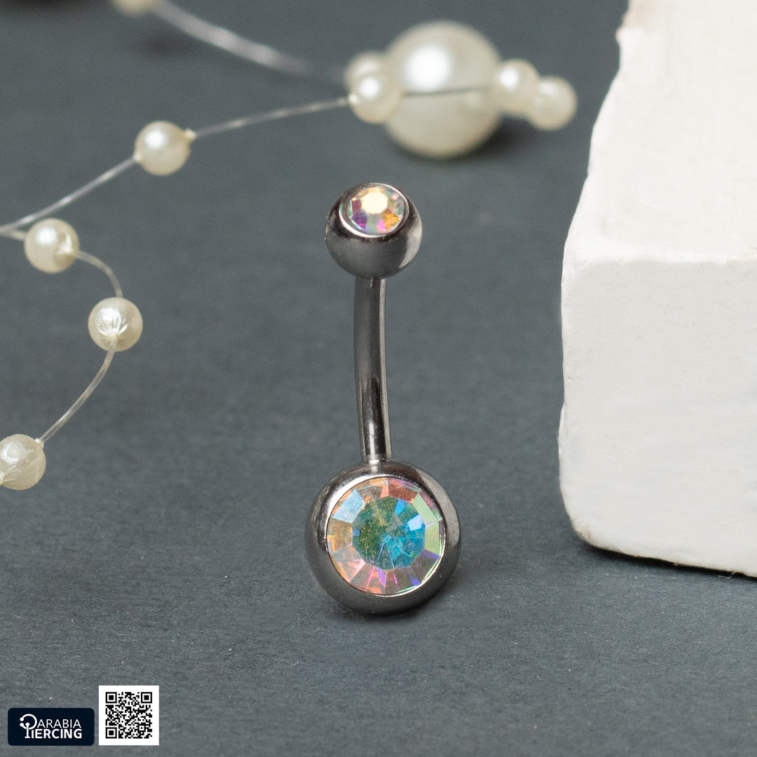 Basic Crystal Belly Ring