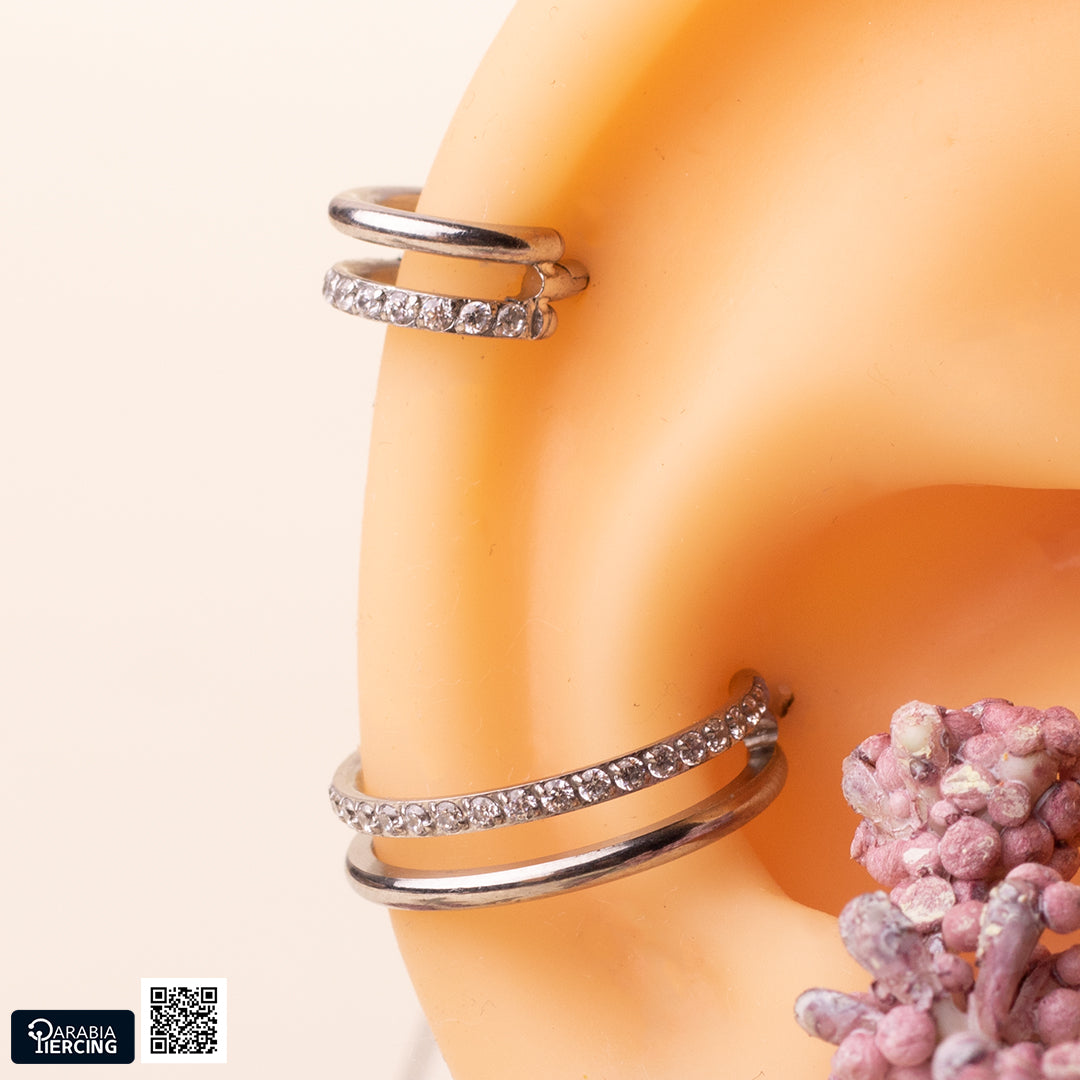 Unique Silver Double Clicker