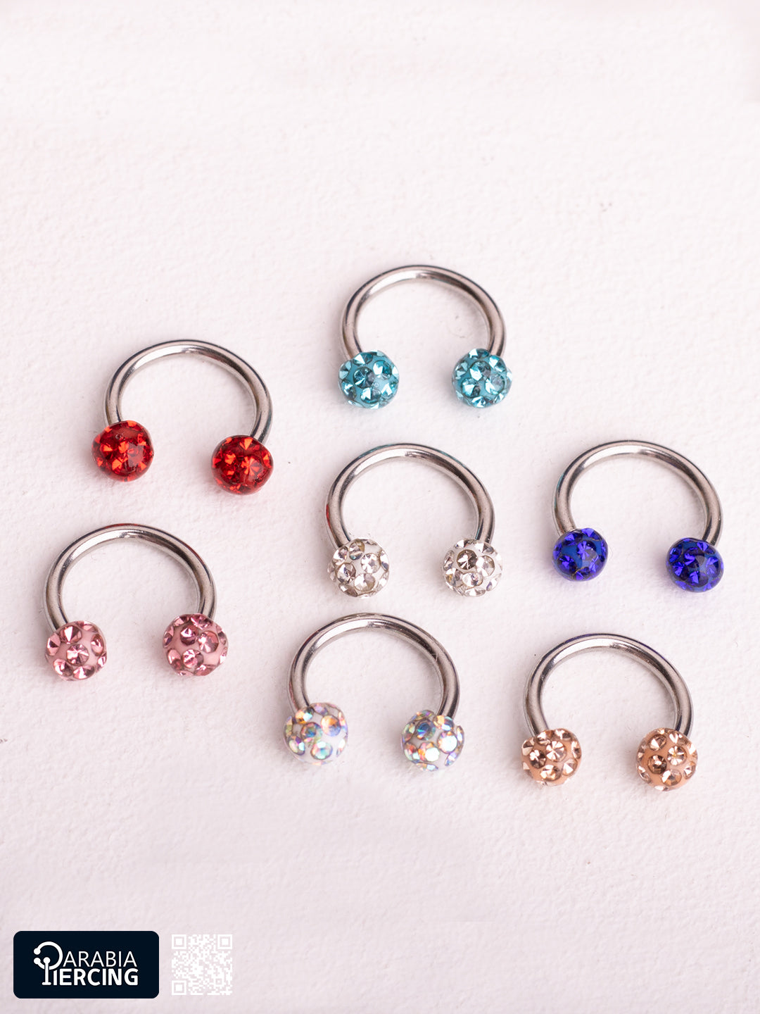 Colorful Epoxy Horseshoe